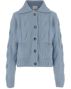 Allude Cardigan Con Bottoni - Blu