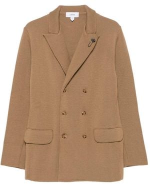 Lardini Blazer Doppiopetto - Neutro