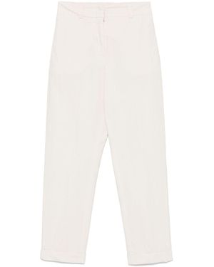 Peserico Pantaloni Affusolati - Bianco