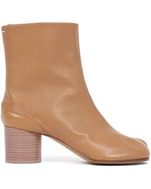 Maison Margiela Stivaletti Tabi - Marrone