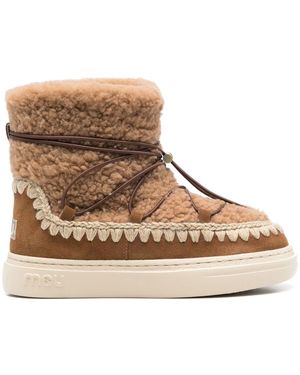 Mou Eskimo Sneaker Bold Scoubidou Lace - Marrone