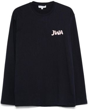 JW Anderson T-Shirt Con Stampa - Nero