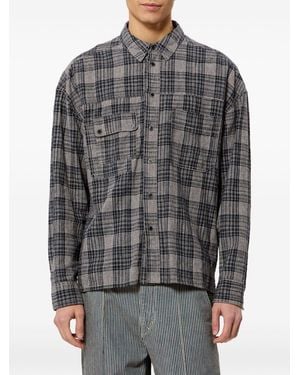 Isabel Marant Camicia Vittorio Tartan - Grigio