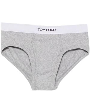 Tom Ford Slip Con Elastico - Grigio
