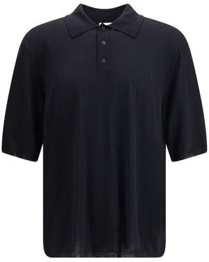 Saint Laurent Maglio Polo - Nero