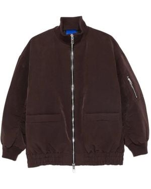 DUNO Giacca Bomber Con Cerniera - Marrone
