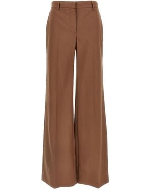 Stella McCartney Stella Mccartney
Pantaloni Svasati Con Pinces - Marrone