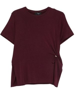 Clips Maglione Con Coulisse - Viola
