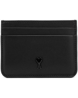 Ami Paris Portacarte Ami De Coeur - Nero
