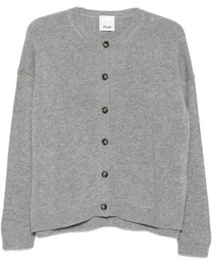 Allude Cardigan Con Bottoni - Grigio
