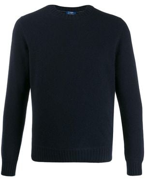 Barba Napoli Maglione A Girocollo - Blu