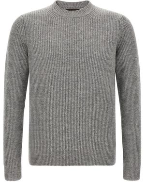 Zanone Maglione Girocollo - Grigio