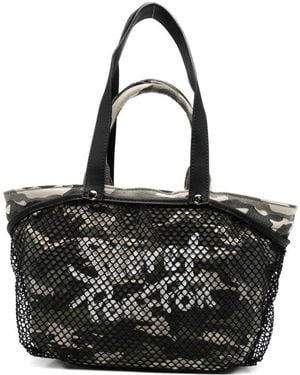 Secret Pon-pon Borsa A Spalla City Tote M - Nero