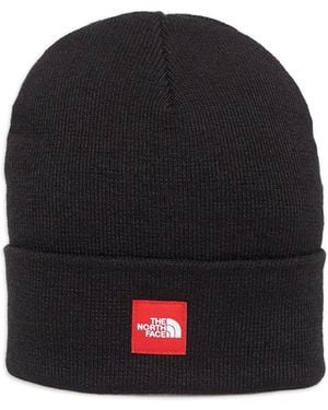 The North Face Berretto Con Patch Logo - Nero
