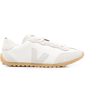 Veja Sneaker Stringate Con Patch Logo Gt - Bianco