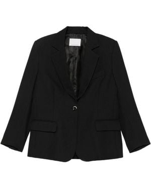Nine:inthe:morning Blazer Bella Monopetto Con Revers Classici - Nero