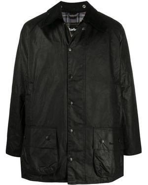 Barbour Giacca Beaufort Cerata - Nero