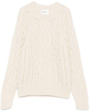 Isabel Marant Maglione A Maniche Lunghe - Bianco