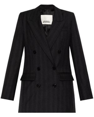 Isabel Marant Blazer Jevima Doppiopetto - Nero