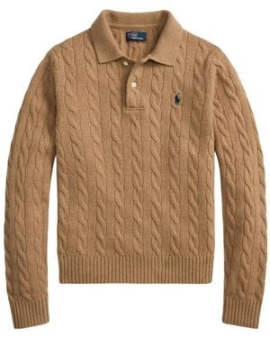 Polo Ralph Lauren Maglione Cammello - Marrone