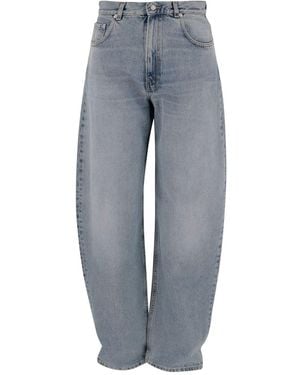 Haikure Pantaloni Cinque Tasche Azzurri - Blu