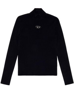 DIESEL Maglione K-Zackary Con Dettaglio Cut-Out - Blu