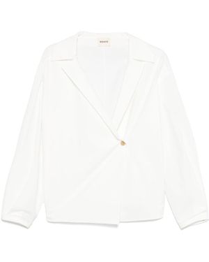 KHAITE Camicia Ashton - Bianco