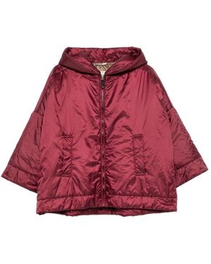 Max Mara Giacca The Cube Con Cappuccio - Rosso