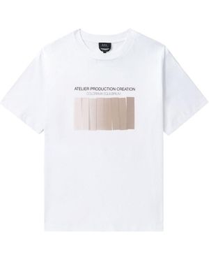 A.P.C. T-Shirt Franck - Bianco