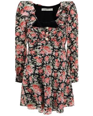 Alessandra Rich Mini Dress - Black