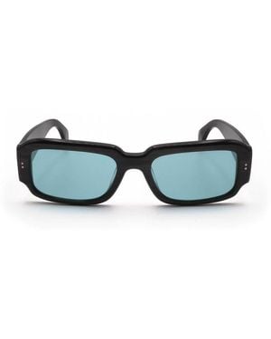 Retrosuperfuture Etrusco Rectangle Frame Sunglasses - Black