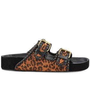 Isabel Marant Slip-On Sandals - Black