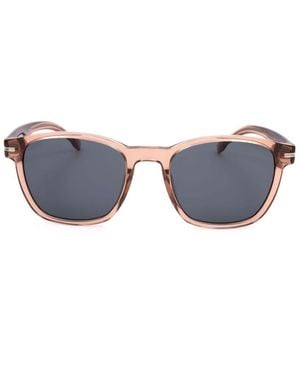 BOSS Square Frame Sunglasses - Pink
