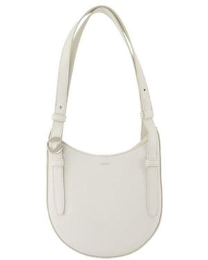 Coperni Mini Logo-Buckle Tote Bag - White