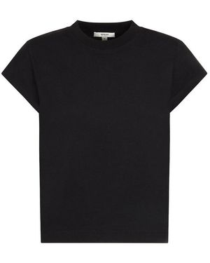 Agolde Short Sleeved Crewneck T-Shirt - Black