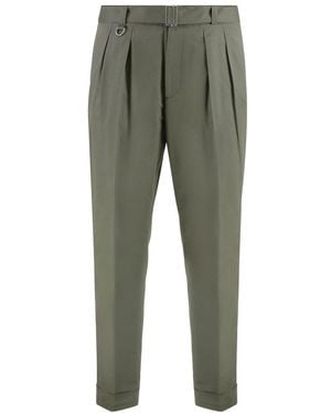 Paolo Pecora Slim Fit Chino Pants - Green