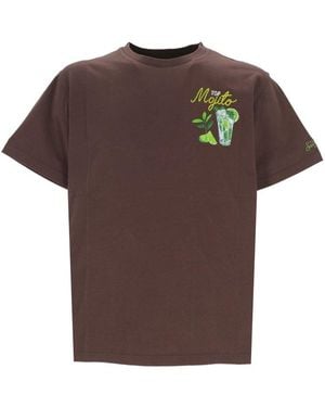 Mc2 Saint Barth T-Shirts And Polos - Brown