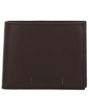 Gianni Chiarini Logo Embossed Bi-Fold Wallet - Black