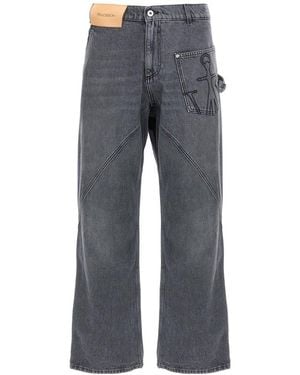 JW Anderson Twisted Workwear Jeans - Grey