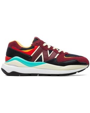 New Balance 5740 Lace-Up Sneakers - Red