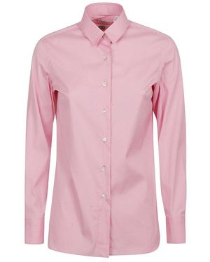 Finamore 1925 Long Sleeve Shirt - Pink