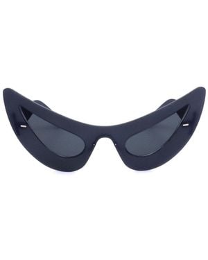 Marni Char Dham Cat-Eye Sunglasses - Blue