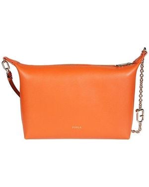 Furla Nuvola Mini Crossbody Bag - Orange