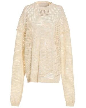 Ramael Bio Knit Cable Dress - White