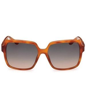 Guess Square Frame Sunglasses - Brown
