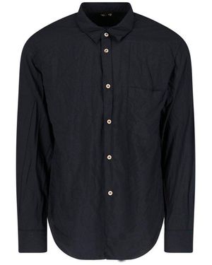 Comme des Garçons Long Sleeved Shirt - Blue