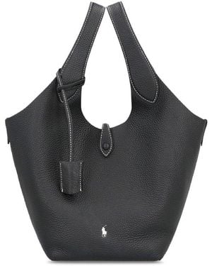 Polo Ralph Lauren Polo Play Top Handle Bag - Black