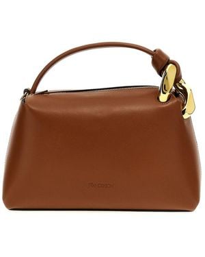 JW Anderson Corner Top Handle Bag - Brown