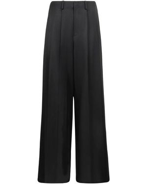 GIUSEPPE DI MORABITO Wide Leg Trousers - Black