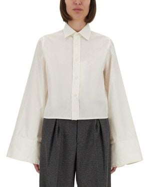 MM6 by Maison Martin Margiela Cotton Shirt - White